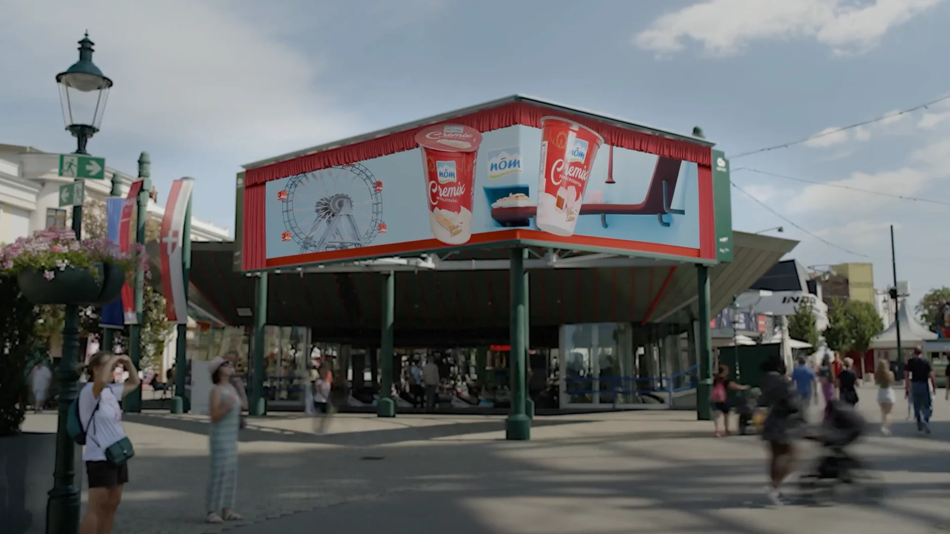 NÖM — mixed reality and DOOH project still